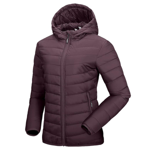 Veste matelassée à capuche personnalisable de qualité supérieure, prix de gros, nouvelle arrivée, respirante, brillante, pour l'hiver et l'automne - Product Image 4