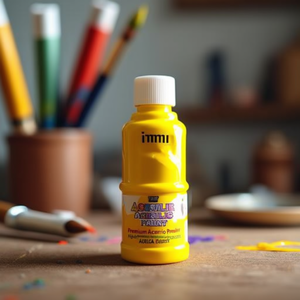 Pinturas Acrílicas Amarillo Amarillo Premium de Alta Calidad, Producto ACRÍLICO de Alta Calidad - Product Image 3