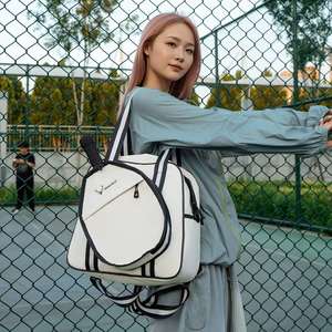 Nouveau sac de sport détachable pour raquettes – Sac à dos grande capacité en nylon pour pickleball et tennis avec logo personnalisé - Product Image 3