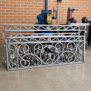 Outdoor Wrought Iron <b>Railings</b> That Elevate Safety, Style, and Lasting Curb Appeal for Stairs, Balconies, Gardens, and Fine Homes - Product Image 2