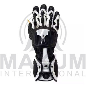 Gants de moto en cuir véritable à prix de gros, imperméables, compatibles écran tactile, antidérapants, pour cyclisme et activités de plein air en hiver - Product Image 2