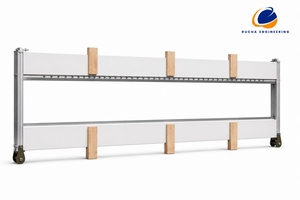 Rasha Engineering Aluminum Heald Frame 230mm Tsudakoma Air Jet Rapier <b>Loom</b> <b>Weaving</b> Machine High Shuttleless <b>Loom</b> Component - Product Image 6