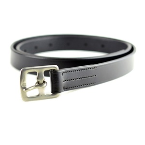 Cueros de estribo de cuero inglés personalizados de moda con hebillas de acero inoxidable Equipo de caballo cosido a mano por Horsekraft - Product Image 4