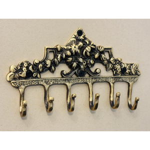 Top Quality Artistic Vintage Design Brass Clothes Hanger <b>Hook</b> With Black Antique Shade <b>for</b> Clothes & Towel <b>Hanging</b> at Low Price - Product Image 5