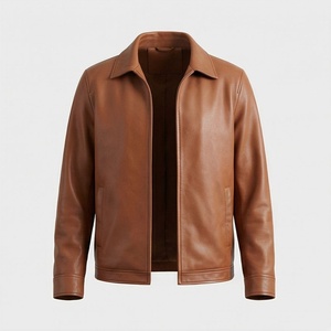 Chaqueta de Motociclista de Cuero Genuino para Hombre de la Mejor Calidad, Nueva Colección de Invierno, Chaquetas de Motocicleta con Protecciones Desmontables Personalizadas - Product Image 1