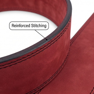 Ceinture de musculation en cuir de qualité supérieure, robuste, réglable, pour haltérophilie et fitness. - Product Image 5