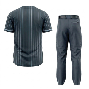 Ensemble de maillots de baseball personnalisés de qualité supérieure, respirants, durables et écologiques pour l'entraînement, vente en gros - Product Image 3