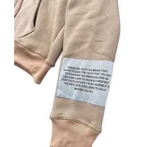 Sudadera con Capucha Bordada con Logotipo Pequeño para Hombre, Estilo Urbano Minimalista, Personalizable con Etiqueta Privada, Venta al Por Mayor OEM - Product Image 6