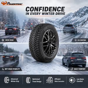 Neumáticos Radiales de Invierno POWERTRAC SNOWPRO - 155/70R13-185/55R15 Ancho 13-15" Tamaños de Rin <span class=keywords><strong>para</strong></span> Reemplazo/Reparación - Product Image 4