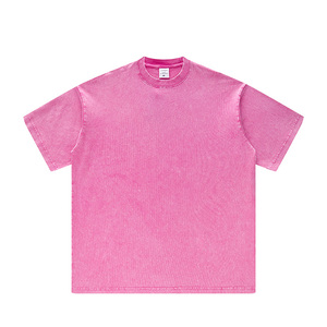 Camisetas Oversize Personalizadas para Hombre, Estilo ACD, Lavadas, Vintage, de Algodón Grueso, Ropa Urbana, 100% Algodón, Corte Holgado y Cómodo - Product Image 6