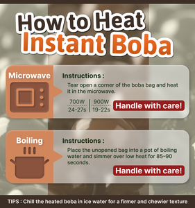 Perles de tapioca au sucre brun instantanées pour bubble tea en provenance de Taïwan - Product Image 6