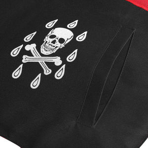 Custom Embroidered 3D <b>Sew</b>-On Master Mason Masonic Apron Red White Gold Trim Classical Style Freemason Regalia Ceremonial - Product Image 6