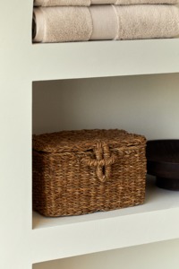 Seagrass <b>Storage</b> <b>Basket</b> with Lid Handmade <b>Storage</b> <b>Basket</b> Wholesale eco-friendly Made in Vietnam - Product Image 6