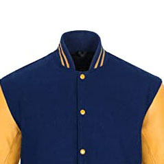 High Street Fashionable Waterproof Hooded Varsity <b>Jackets</b> for <b>Men</b> Stand Collar Lining Soft Wool Bulk Order Available - Product Image 3