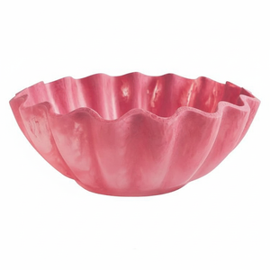 2026 Bestseller Epoxy Resin Serving Bowl For Salad Fruits Soup & Snacks <b>Dinnerware</b> Flower Design Serving Bowl For Kitchenware - Product Image 1