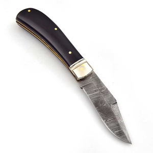 มีดพับเหล็กดามัสกัสทำมือ มีดพกพา มีดสลิปจอยท์สั่งทำพิเศษ มีด EDC ขายส่ง สหรัฐอเมริกา ยุโรป ของขวัญแทนใจ - Product Image 2