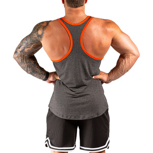 Mens Knitted Plus Size <b>Stringer</b> Singlet Workout Gym <b>Vest</b> Sleeveless Lightweight Fitness Training Bodybuilding Apparel OEM - Product Image 4