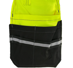 Men High Visibility Reflective Workwear <b>Jacket</b> And Pant Set With Hood And Stripes Safety Uniform For Construction <b>Workers</b> - Product Image 3