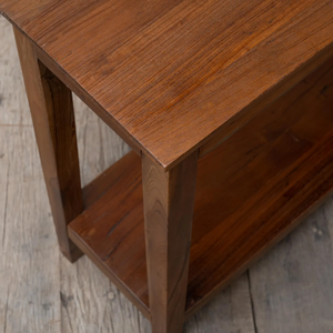 Mesa Consola de Madera Escultural Moderna con Base Orgánica Artística, Mesa de Entrada Contemporánea para Sala de Estar o Pasillo - Product Image 5