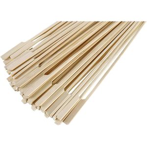 Spiedini in bambù da 23 cm per kebab, 100 pz/sacchetto, accessori per barbecue all'aperto GM1077 - Product Image 1