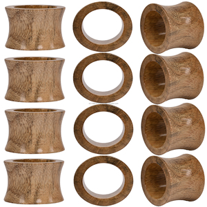 Direct from Factory New Arrival Wood Napkin Rings for <b>Weddings</b> and Parties Wholesale <b>Tissue</b> Holder and Table Decoration - Product Image 4