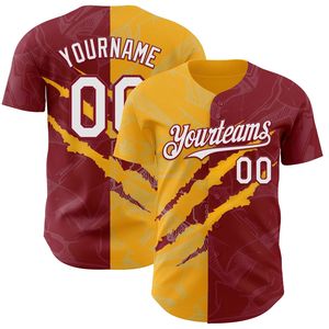 Maillots de baseball personnalisés à boutons, fournisseur OEM de vêtements de sport - 100% coton biologique, antibactérien, col en V, manches courtes - Product Image 1