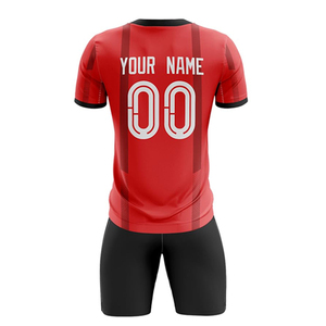 Conjunto de Uniforme de Fútbol Personalizado de Nuevo Diseño, Camiseta y Pantalones Cortos de Entrenamiento Profesional, Uniforme de Fútbol de Alta Calidad - Product Image 3