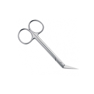 กรรไกรตัดเยื่อแก้วตาความแม่นยำสูง สแตนเลสสตีล ปลายโค้งและปลายตรง เครื่องมือผ่าตัดและงานฝีมือ - Product Image 3