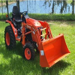 Tracteur agricole miniature Kubota B2301 avancé avec moteur diesel de 23 CV, quatre roues motrices, équipement agricole pour professionnels - Product Image 4