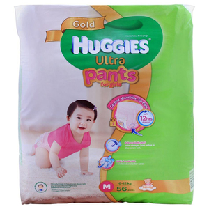 Couches pour bébé Huggies Little Snugglers, 92 unités (22-37 lbs), taille 5, prêtes à être expédiées - Product Image 3