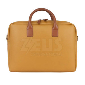 Sacs pour ordinateur portable en cuir de vachette 100% authentique, prix de gros, design OEM personnalisé, sacs pour ordinateur portable en cuir pour hommes - Product Image 3