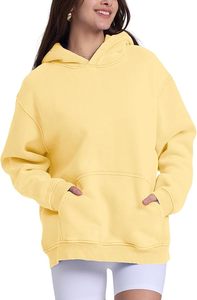 Sudadera con Capucha Extra Grande para Mujer Orha International OI-WH-14, 360g, 100% Algodón Tejido, Ecológica, Transpirable, de Secado Rápido, OEM - Product Image 2