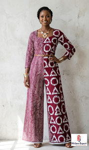 Tela de Vellón Coral Orgánica Africana Premium, Estilo Kumasi, Ligera, para Ropa de Niños, Industria Textil - Product Image 6