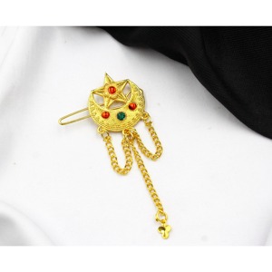 Pasador de pelo chino chapado en oro para mujer, horquilla de buena suerte, horquillas para moño de pelo para niñas antiguas, palillos, joyería para el cabello Hanfu Vintage - Product Image 4