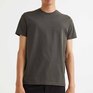 Camiseta Formal de Verano 2023 para Hombre, Cuello Redondo, Manga Corta, Estampado en Serigrafía, 100% Algodón, Anti-Pilling, Corte Holgado - Product Image 1
