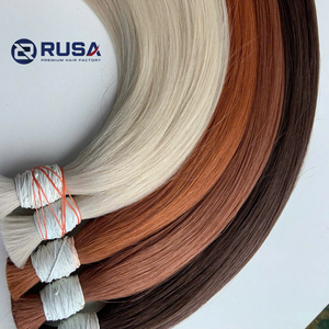 Extensiones de cabello liso vietnamitas al por mayor, textura y longitud de cabello personalizadas, de 10 a 34 pulgadas, alta calidad de fábrica. - Product Image 2