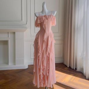 Trendy <b>Summer</b> Casual Embroidery <b>Boho</b> Maxi <b>Dress</b> for Women High Quality A-Line Silhouette - Product Image 1
