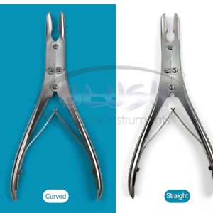 Bone Rongeur Steel Surgical Instrument Bone Trimming Tool Orthopedic Bone Cutting Forceps Durable Reusable By <b>Blush</b> Surgical - Product Image 3