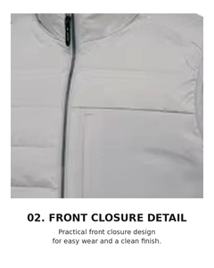 Gilet thermique léger et extensible avec finition imperméable |   MARK MK-415 OEM/ODM Marque coréenne - Product Image 5