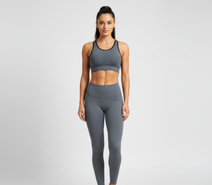 สปอร์ตบราสำหรับผู้หญิงแบบใส่ได้สองด้าน รองรับแรงกระแทกสูง ดีไซน์ตาข่ายและลายพิมพ์ สำหรับโยคะ - Product Image 5