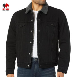 Veste en jean personnalisée Ryan Pro Gear pour hommes avec logo personnalisé, design OEM - Product Image 2