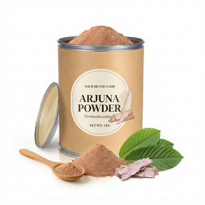 Poudre d'Arjuna sauvage 100% naturelle de qualité alimentaire |   Poudre d'écorce de Terminalia Arjuna de qualité supérieure |   Poudre pour le soin du cœur à base de plantes |   OEM Privé - Product Image 1