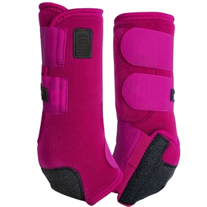 Mosaic Impex Medicine Support Néoprène Protecteur de Jambes Avant et Arrière Bottes de Cheval Équipement de Cheval Bottes de Tendon de Cheval Équestre - Product Image 1
