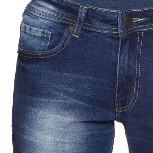 Factory Sale Customizable Regular Fit Men's Straight Jeans Pants New Mid Waist Plus Size Breathable <b>Material</b> Affordable Prices - Product Image 4