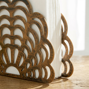 Porta Servilletas con Diseño de Pavo Real, Elegante Soporte de Metal para Servilletas de Papel con Diseño de Pájaro para Mesa de Comedor, Cocina, Restaurante, Hotel, Fiesta, Hogar - Product Image 4