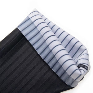 Black Striped <b>Knee</b> <b>High</b> Ice Hockey <b>Socks</b> Breathable Knitted for Adults Summer Wear - Product Image 5
