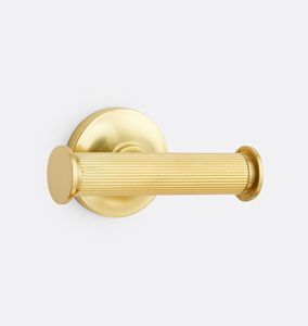 Porte-serviettes tendance en laiton plaqué, également utilisé près du lavabo de salle de bain, taille personnalisée, finition dorée avec métal - Product Image 6