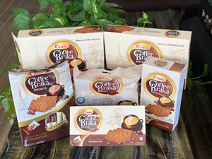 360g Coffee Biscuit Crackers Crunchy Snack Rich Flavor Bulk ODM OEM Vietnam Manufacturer - Product Image 3