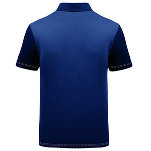 เสื้อกอล์ฟคุณภาพสูง ผ้าฝ้าย 100% ระบายอากาศ แห้งเร็ว มีกระเป๋า สำหรับผู้ชายไซส์ใหญ่ ราคาขายส่ง รับสกรีนโลโก้ดิจิตอล - Product Image 6