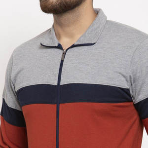 Chándal Deportivo para Hombre con Bloques de Color, Cierre de Cremallera, Manga Larga, Estilo Casual para Otoño, con Bolsillos Laterales, Corte Regular - Product Image 5